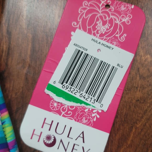 BNWT Hula Honey Two Piece Bathing Suit - Size Large - Picture 10 of 10